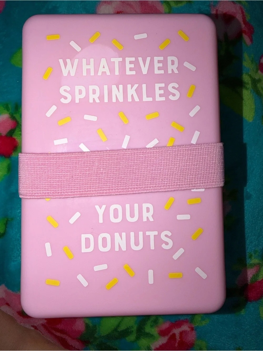 Pink 'Whatever Sprinkles Your Donuts' Case